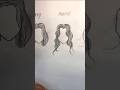 How to draw hair Easy to LEGEND #art #draw #diy #drawing #sketch #tutorial #viral #trending #short