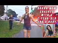 Drunk Mom Crashes With her Baby and 7-Year-Old Child