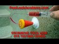 Swimming Pool Leak Dye Testing Cones