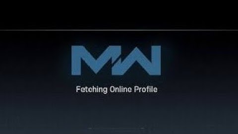 How to Fix Fetching Online Profile MW3 Modern Warfare 3  Warzone | mw3 fetching online profile loop