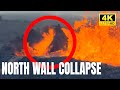 North wall collapse, dust devils🌋 Iceland Volcano. Day 14. 23.07.23