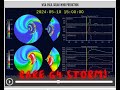 Heads up aurora alert g4 solar storm incoming multiple cmes incoming thursday 592024