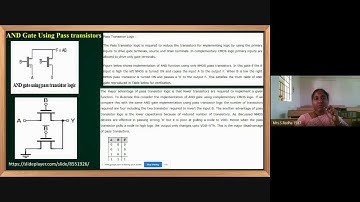Logic design using pass transistors and transmission gates