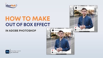How to Make Out of Box Effect in Adobe Photoshop - Tutorial For Beginners #photoshoptutorial