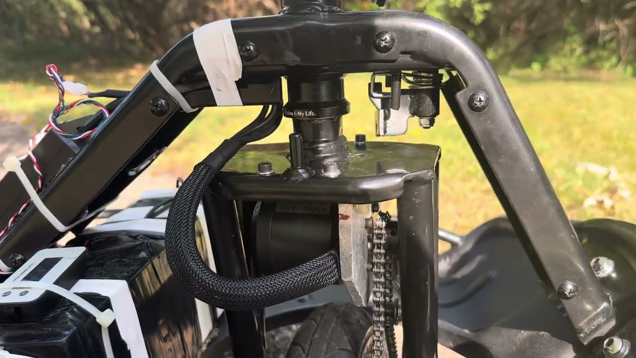 35mph!! - Brushless Razor Crazy Cart - Build Overview