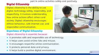 Computer Class 6 | Chapter 6 Digital Citizenship | Introduction