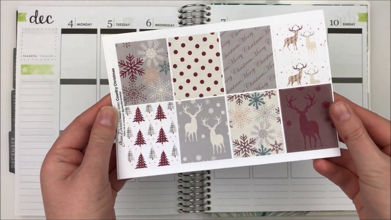 Rewind Plan With Me // Erin Condren Vertical // Green Darner Designs