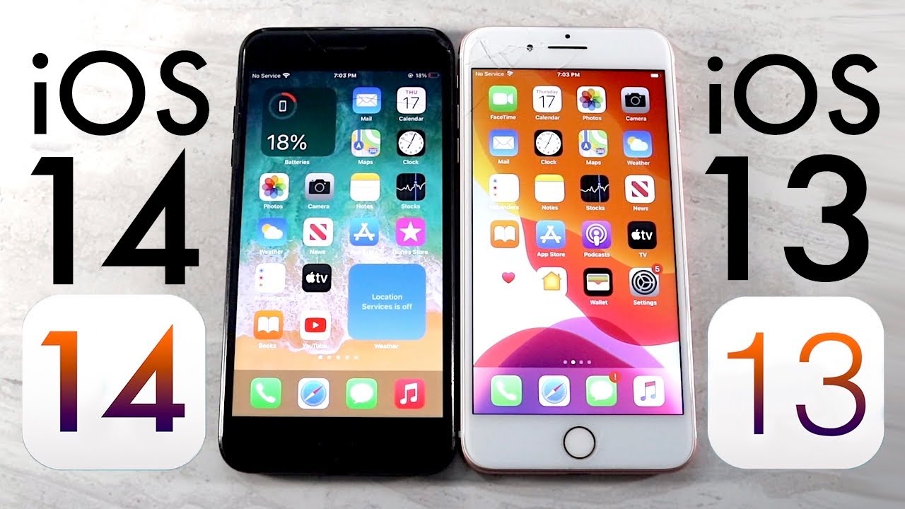 Iphone 7 Plus Ios 14 Vs Ios 13 Speed Comparison Youtube