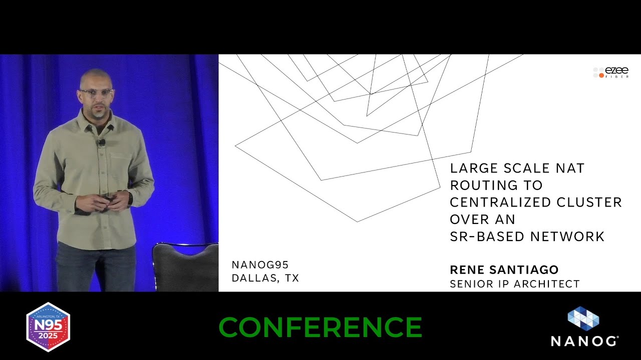 Large Scale NAT Routing To Centralized Cluster over SR