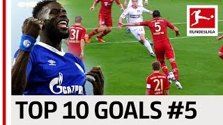 Top 10 Best Goals - Players with Jersey Number 5 