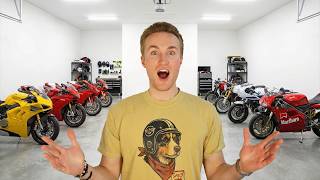 We Show You Every Bike We Own (Vintage Ducati, Triumph, & More)