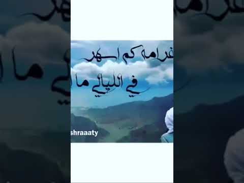 آه لو تدري حبيبي