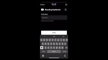 Sharding Explained Blum Video Code I Sharding Explained Blum Today VerificationKeyword Today