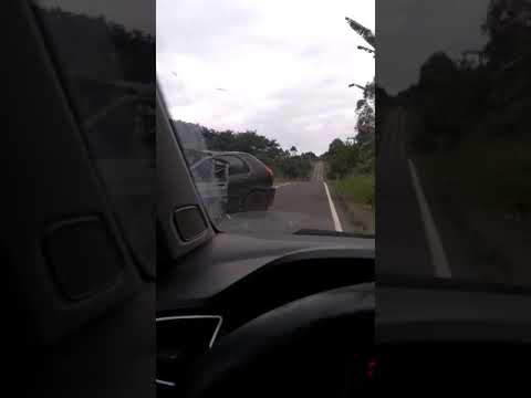 Video mostra condutor embriagado no momento de colisão frontal em Rodovia
