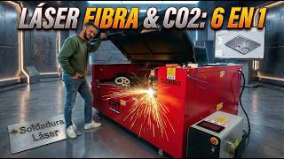 El mejor CORTADOR LÁSER del momento | FIBRA - Co2 y Soldadura Láser