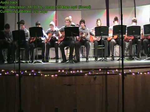 Robert E. Lee HS Guitar Ensemble - Winter Concert