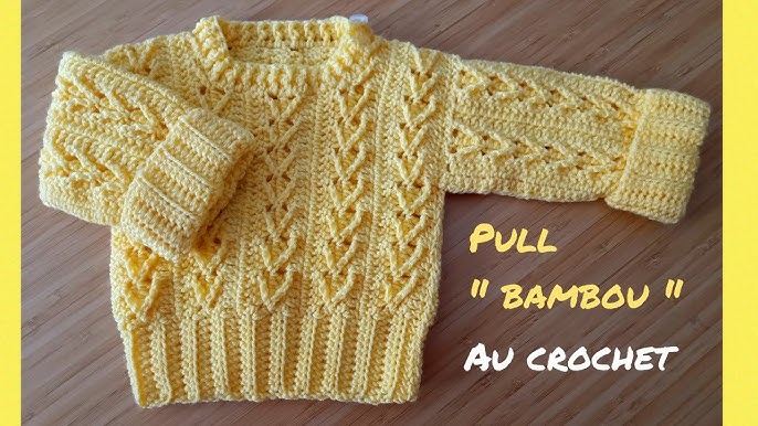Concours! Pull Violeta toutes tailles Lidia Crochet Tricot 