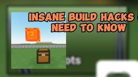 Bloxd.io insane build hacks u need to know! bloxd tutorial