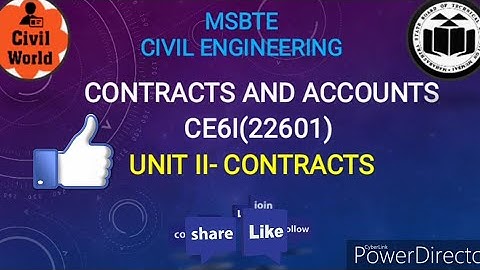 📚Contract and Accounts 📚Msbte sample MCQ📖Unit 2