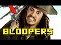 Johnny depp bloopers compilation pirates of the caribbean finding neverland tourist blow etc