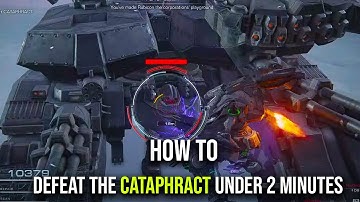 Armored Core 6: Cataphract Boss Fight Easy Kill