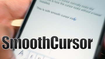 Cydia Tweak: SmoothCursor (Microsoft Office) cursor