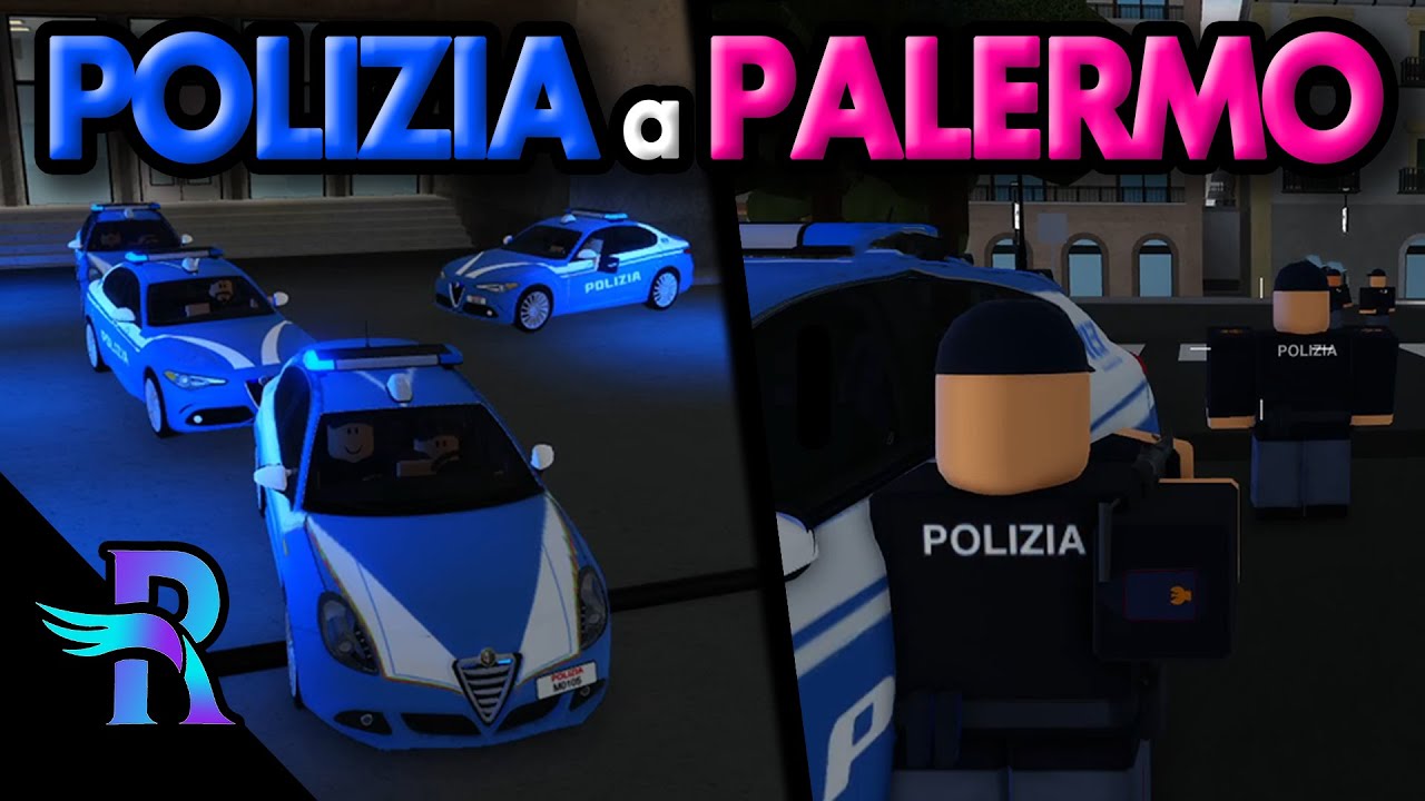 HO FATTO IL POLIZIOTTO A PALERMO! - ROBLOX ROLEPLAY ITA