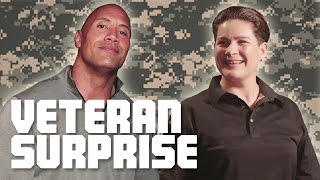 The Rock Surprises A US Army Combat Veteran With A 2018 Ford Mustang!