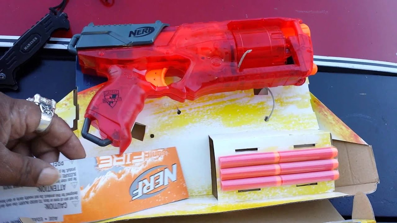 nerf strongarm red