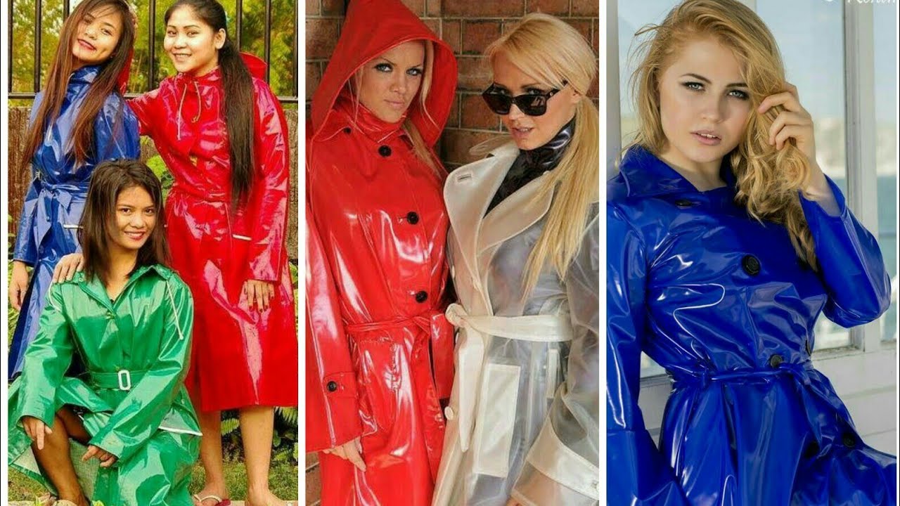 Latest vintage nylon raincoat YouTube
