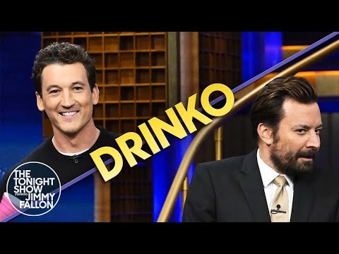 Drinko with miles teller | the tonight show starring jimmy fallon