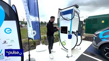 How to use the bp pulse 300kW charger