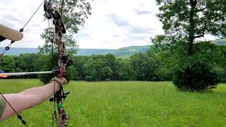 Total Archery Challenge- 101 yard Moose shot.. Jason Adams