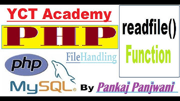 PHP in Hindi :  readfile function (File Handling)
