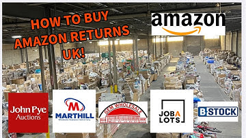How to buy Amazon Returns Pallets in the UK! (Links in Description)