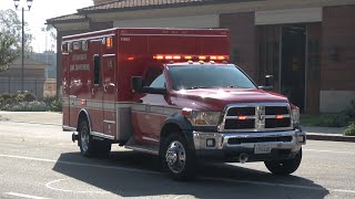 LAFD Rescue 15 (reserve) Responding