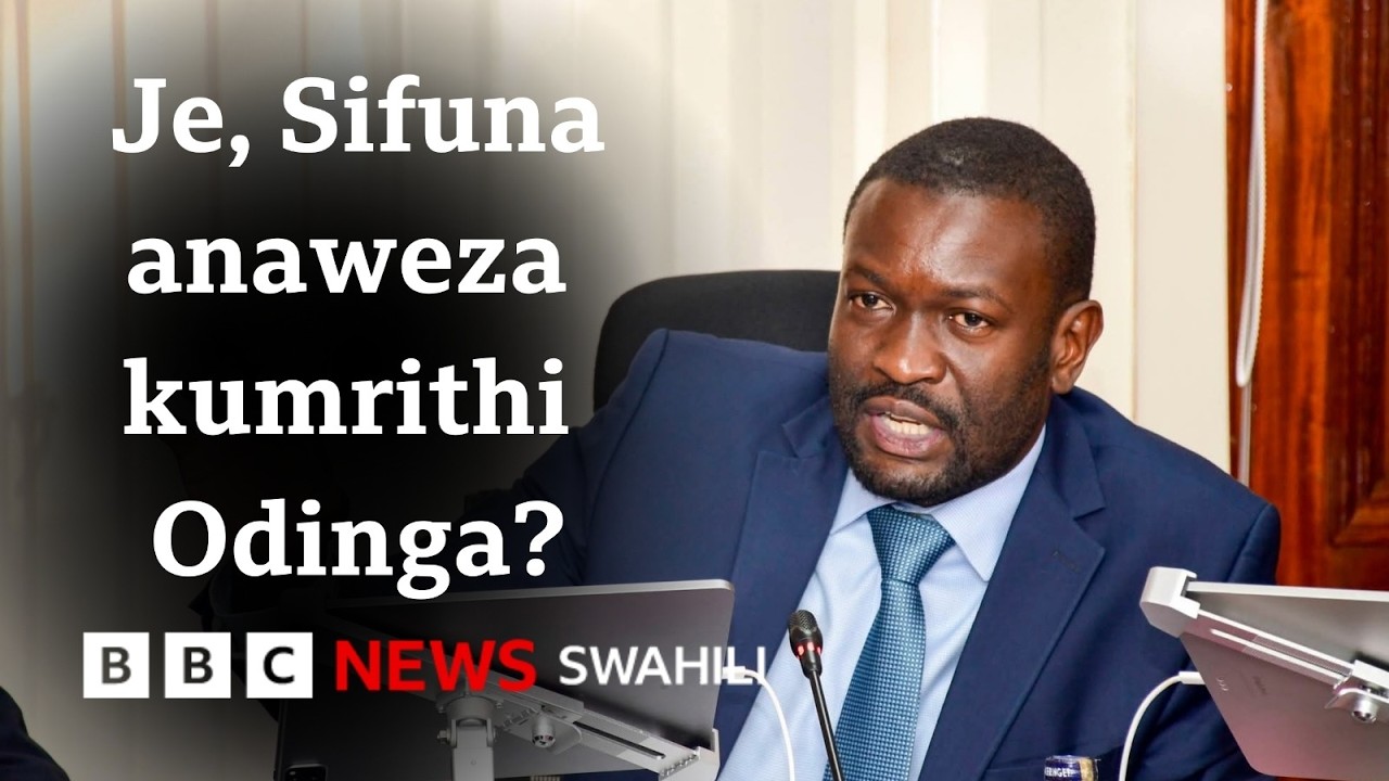 Je, Sifuna ndio sura mpya ya siasa za upinzani Kenya?