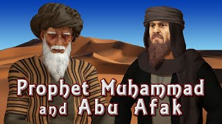 Prophet Muhammad and Abu Afak