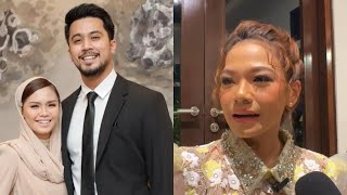 Akhirnya Ruhainies Bertemu Media, Nampak Tenang Jawab Isu Aliff Aziz Dan Bella