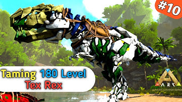 Taming Max Level Tek REX in Ark Ultimate Mobile Edition | Ark Survival Gameplay | Hindi (#10)