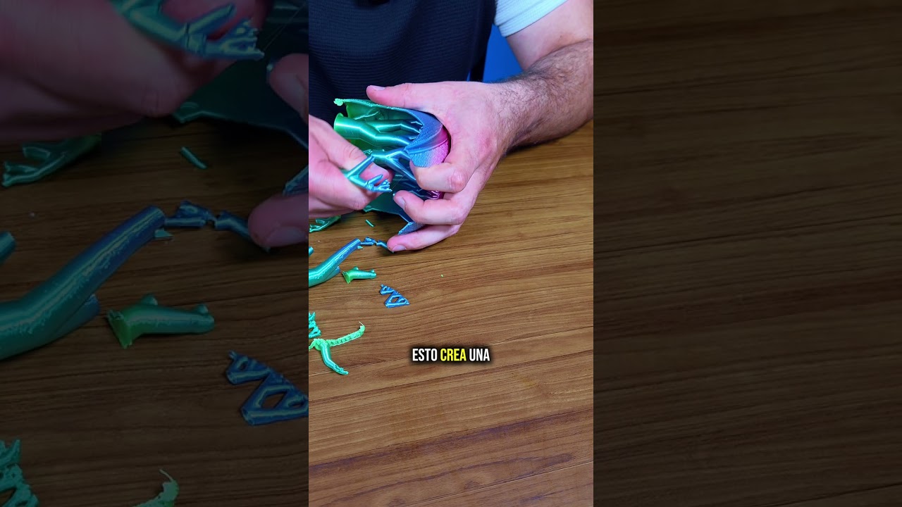 No vuelvas a arruinar una impresión 3D quitando los soportes#3dprinting  #satisfying #diy