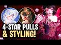 I Pulled Both New 4  ★ Banners! Petalfall Finale &amp; Luminous Nightflow Outfits 💃 Infinity Nikki 2.5