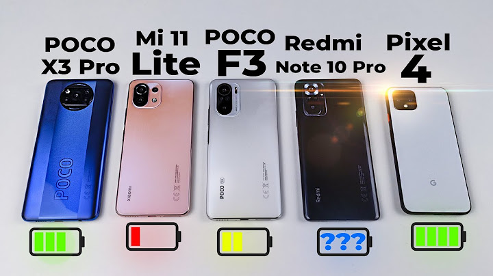 КТО ДОЛЬШЕ ПРОЖИВЕТ? 🔋 Pixel 4, Redmi Note 10 PRO, Mi 11 Lite, POCO X3 Pro, POCO F3