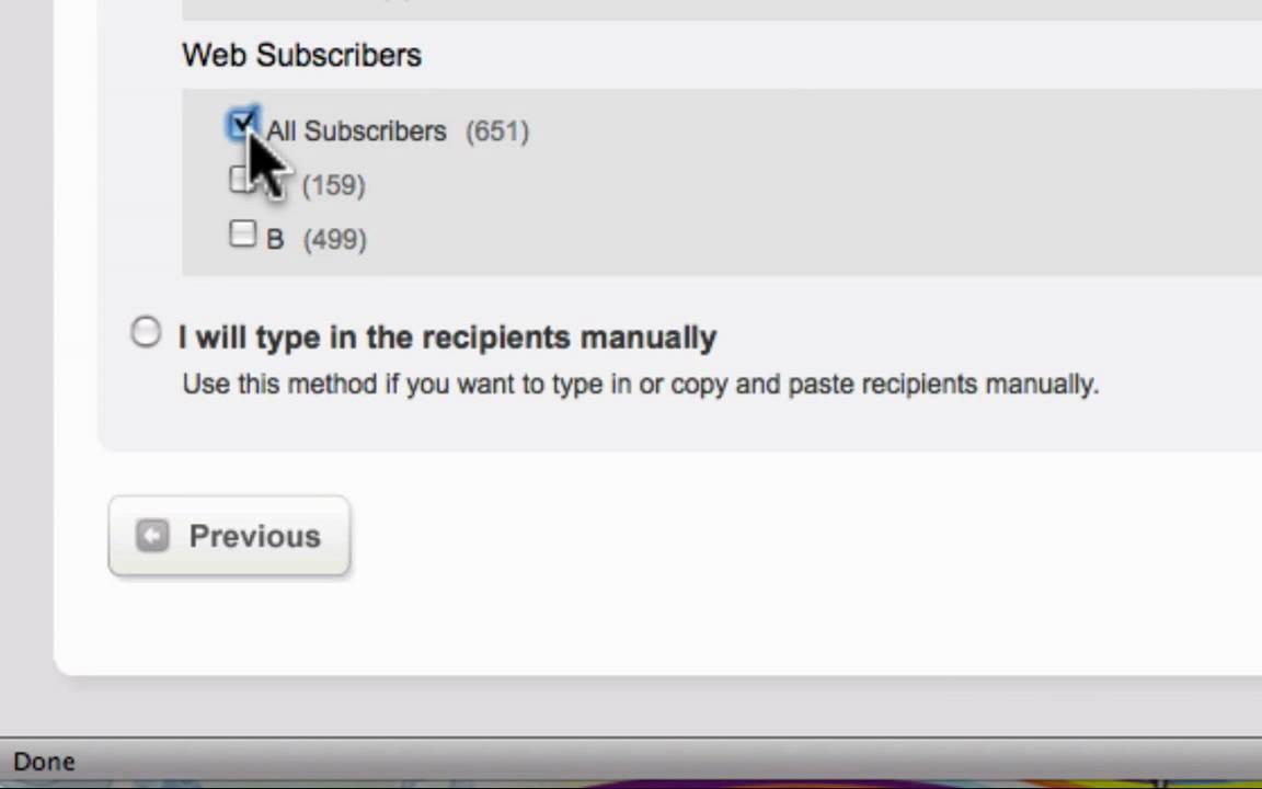 Setting up an Email Campaign in CampaignMonitor