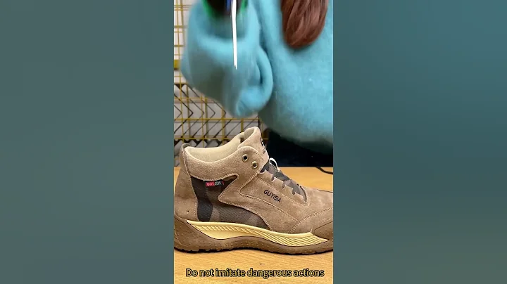 Safety shoe function test .#safetyshoes #workshoes#shorts #guyisashoes#work boots