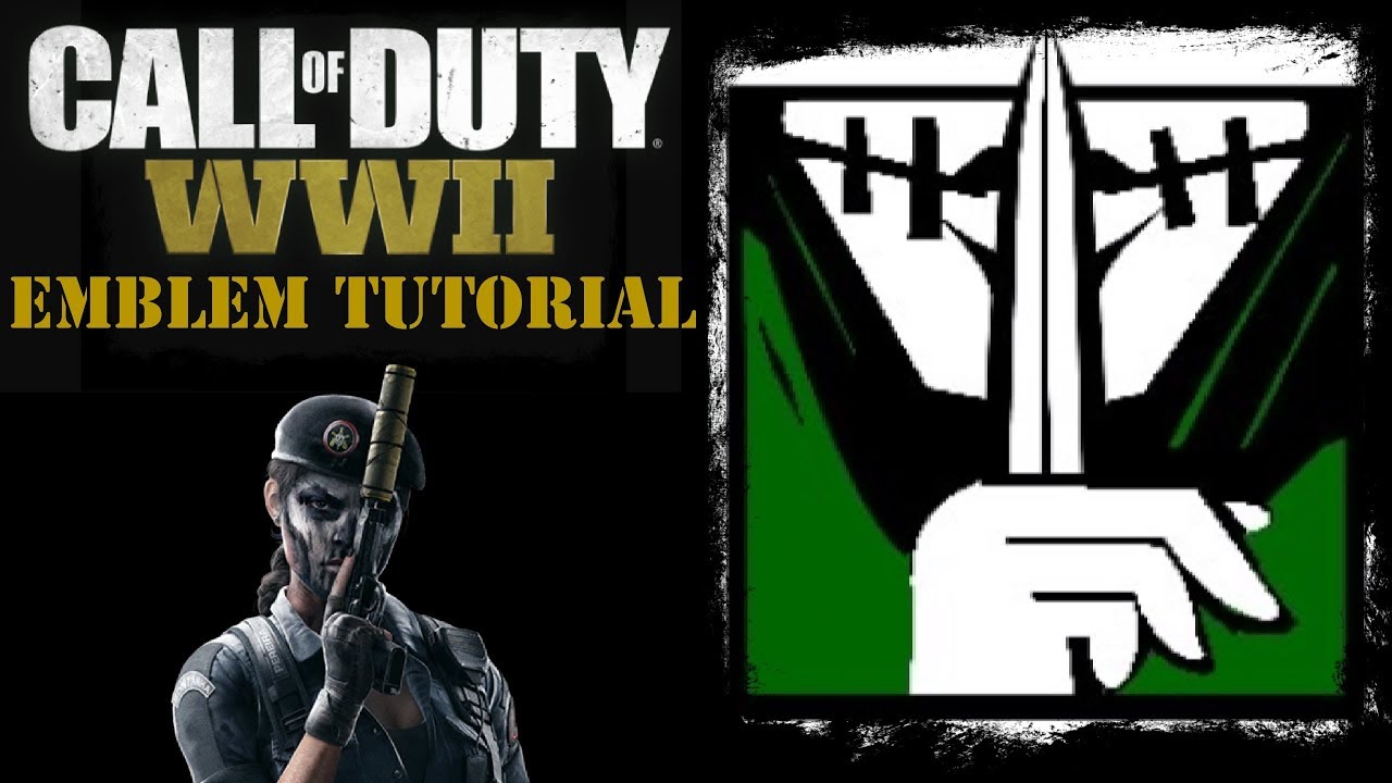 cod, ww2, r6, emblem, tutorial, caveira, call of duty, rainbow six siege,.....