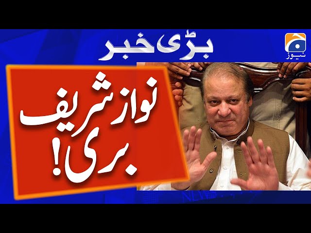 Good News for Nawaz Sharif | Geo News class=