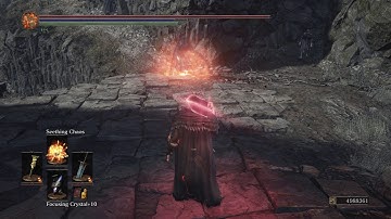 Dark Souls 3 Cinders Mod Pyromancy Showcase - Seething Chaos