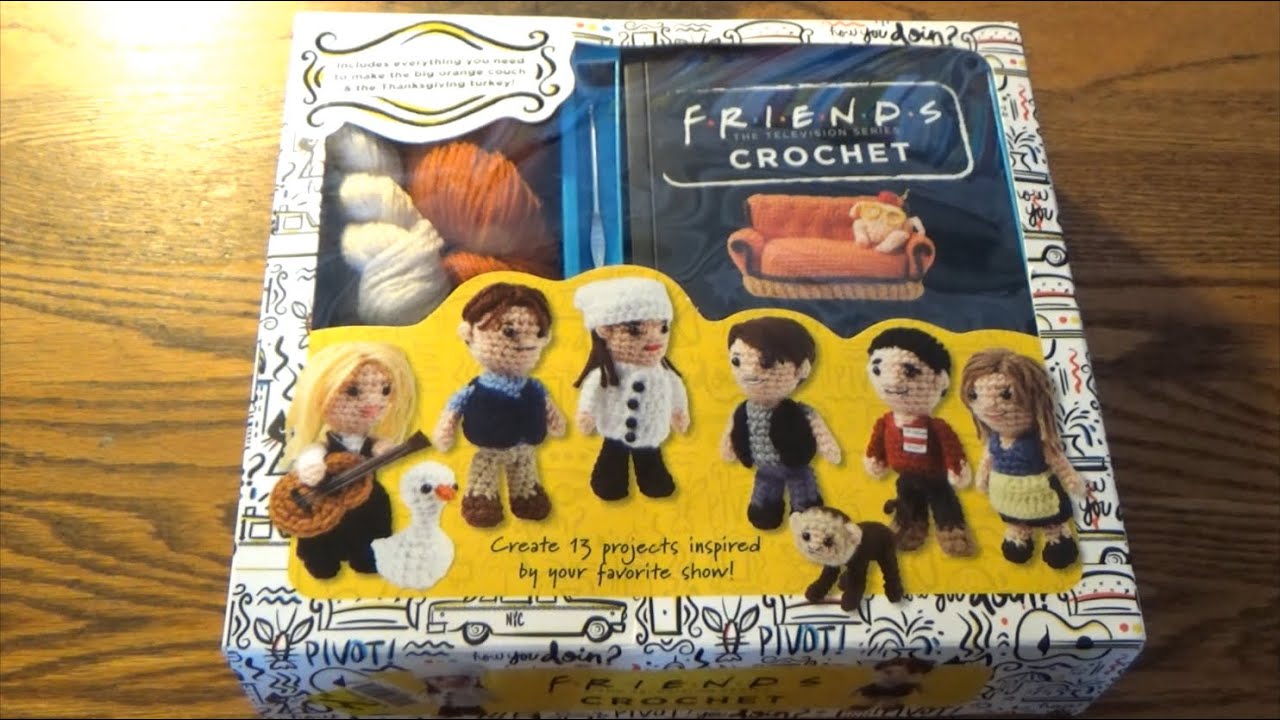The One That Makes Crochet Slay Again FRIENDS Crochet Kit by Thunder