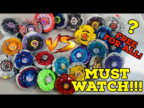 BEYBLADE METAL FURY/4D Mystery Pick Battle in the Light Up Prostadium! 